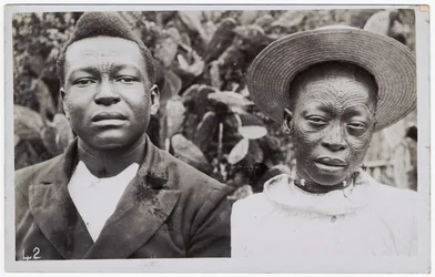 Doppelporträt, ca. 1900
